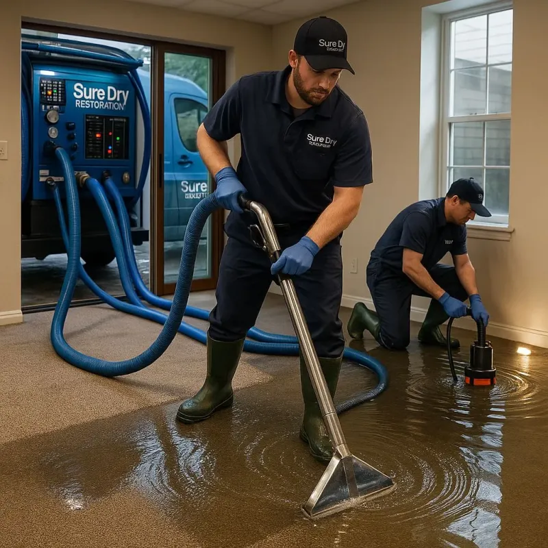 Water Extraction and Removal process in West Fork, AR